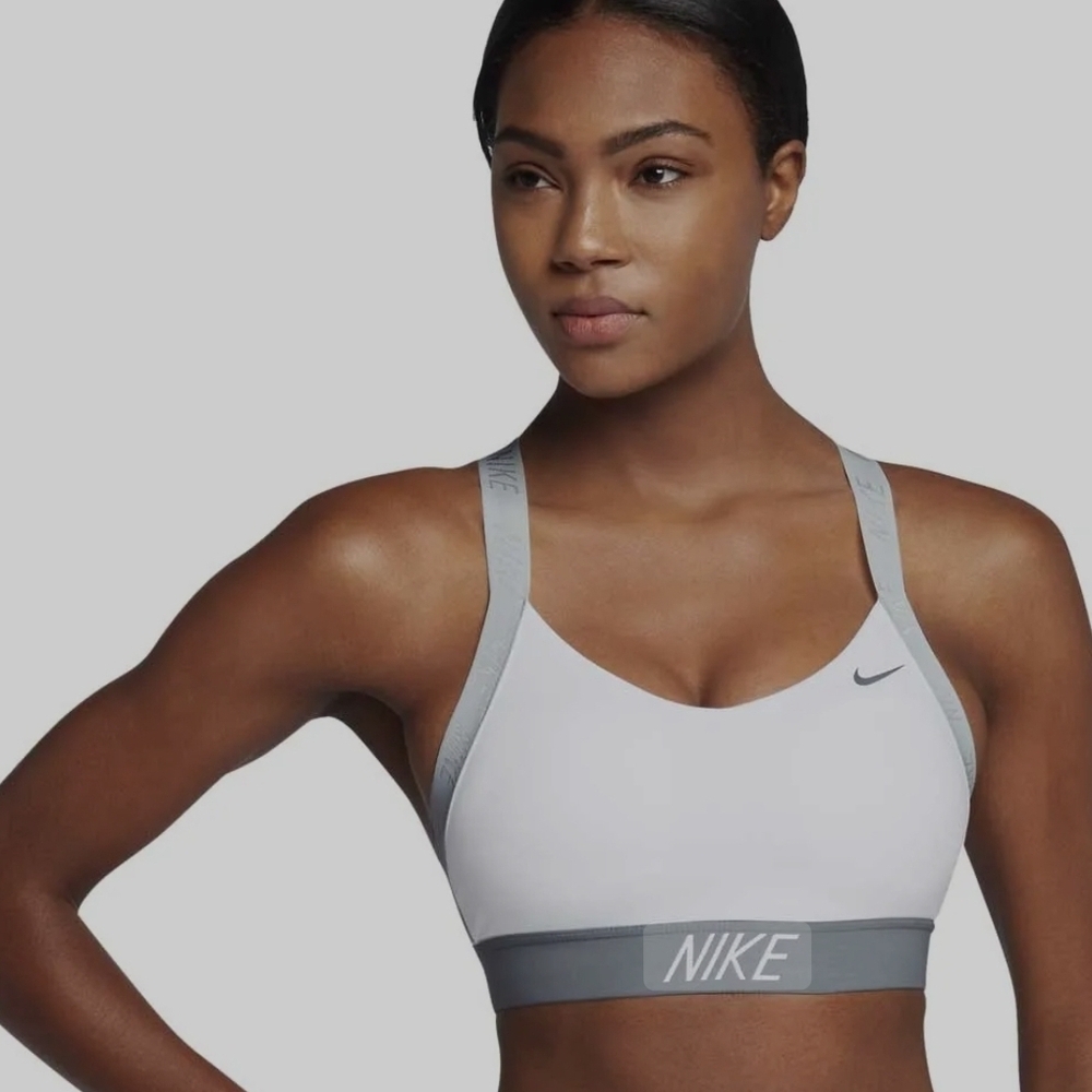 NIKE Women Indy Logo Back Bra Size M